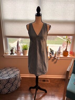 ✨Madewell (EUC) Light Blue Denim Sleeveless Dress Size S✨